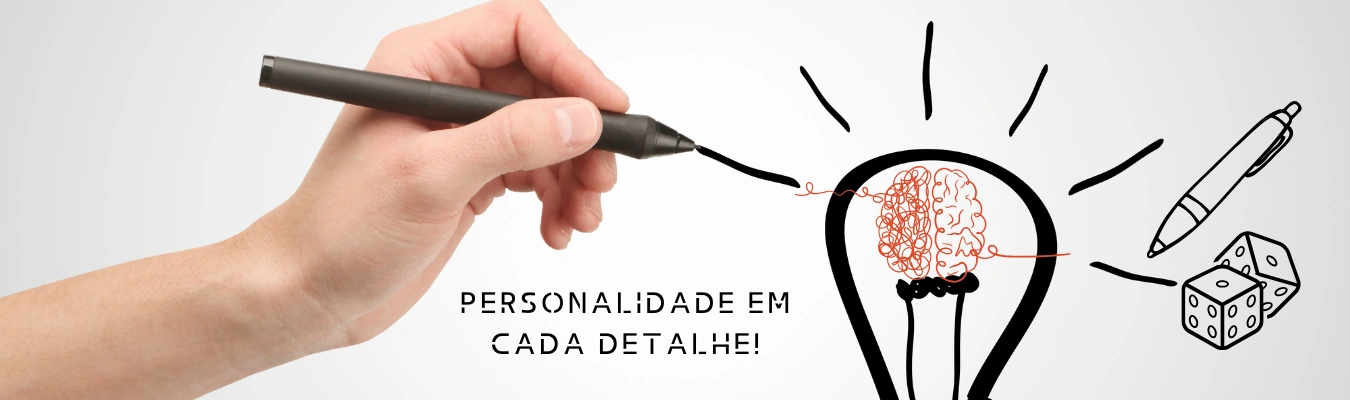 Banner personalidade em cada detalhe